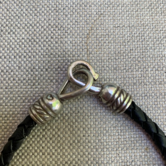 Brighton Leather and Silver Necklace - Picture 5 of 5